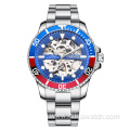 8805B CHENXI Self-Wind Male Dress Clock Mens Luxury Mechanical Watch Brands Full Stainless Steel Watch For Man